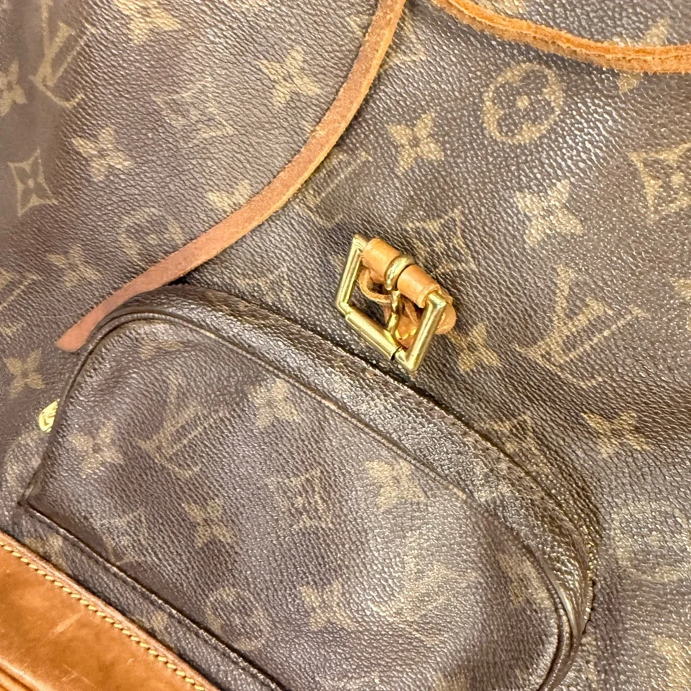 Vintage Louis Vuitton Brown Monogram Backpack - Picture 6 of 16